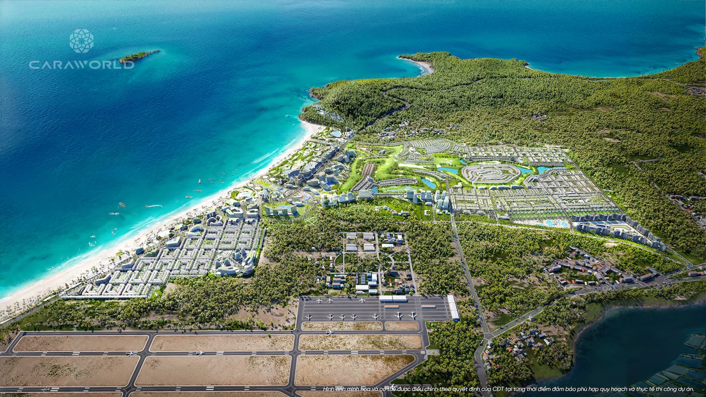 Mặt bằng tổng thể dự án Caraworld Cam Ranh